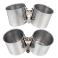  EVANEM 2pcs Feeder Tray Bird Feeder Outdoor Bird Feeder Toy Parrot Hamster Feeding Cups Ferret Water Bottle Water Bird Cup Parrot Feeder Birds Food Cup Pet Parrot Feeder To Feed Xuan Feng