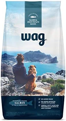  Amazon Brand - Wag Dry Dog Food Chicken & Sweet Potato, Grain Free 24 Lb Bag