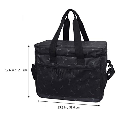  Travel Organizer Bags Pet Travel Bag Accessories Supplies Organizer With Shoulder Strap Dog Accessories Bag Weekend Pet Travel Bag Travel Picnic Camping Supplies 3pcs Travel Handbag