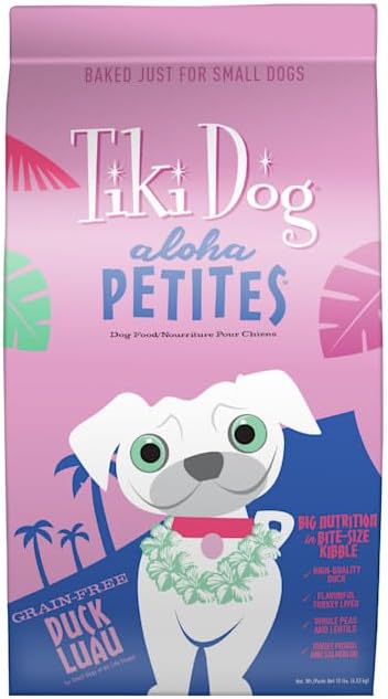  Tiki Dog Born Carnivore For Dogs, Savory Chicken, Peas & Lentils Recipe, Grain Free Baked Kibble For Maximum Nutrition, For Adult Dogs And All Size Breed Dogs, 3.5 Lbs Bag