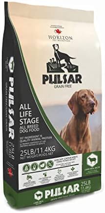  HORIZON PET NUTRITION Pulsar Grain Free, Non GMO, Meat Dense All Life Stage Dry Dog Food, 25 Lb