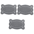  Mipcase 3pcs Silicone Desk Mat Cat Litter Rug Non Skid Rug Dog Feeding Mat Dog Placemat Litter Mat Dog Feeding Tablemat Silicone Pets Cute Pets Cat Food For Pets Table Mat Cat Mat Bowl Mat
