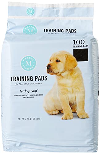  MARTHA STEWART For Pets Training Pads For All Dogs & Puppies | 23" X 23" Puppy Pads, 400 Count Dog Potty Pads | Effective Way To Train Your Dog Or Puppy And Keep Your Home Clean (FF10284PCS4)