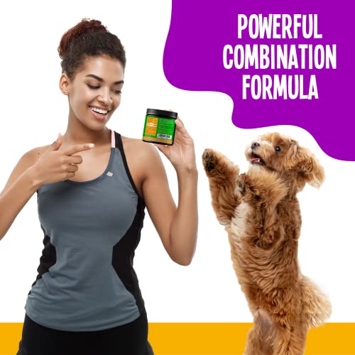  True Tails Flea And Tick Prevention For Dogs – 90 Bacon Soft Chews Dog Flea & Tick Control – Natural Flea And Tick Treatment With Garlic, Hemp, Vitamin B Complex – With No Preservatives