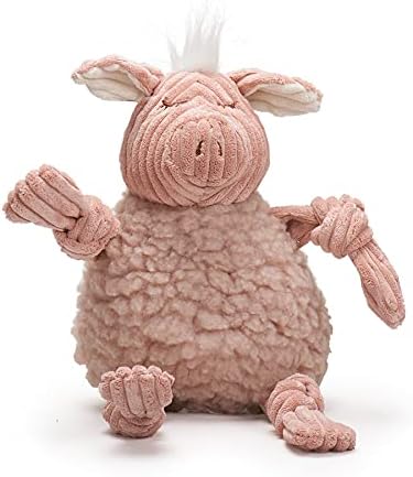  HuggleHounds Fleece Dog Toys For Aggressive Chewers & Large Dogs - Squeaky Plush Dog Toy - Soft Yet Durable Stuffed Pet Toy - Puppy Toys For All Breeds | Hugglefleece Best Chew Toy, Large Bone 3-Pack