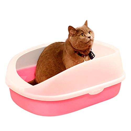  Lovhop Pet Dog Toilet Cat Litter Box Cat Dog Tray Teddy Anti-Splash Toilette With Cat Litter Shovel Puppy Cat Indoor Home Sandbox