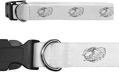  Azeeda Small 'Seafood Selection' Dog Collar (PR00038585)