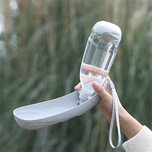  AYENCI Cat Automatic Water, 550Ml Pet Dog/Kitten Accompanying Water Cup Go Out Outdoor Feeding Water Drinking Fountain Portable Multi-Capacity Water Bottle (Color : Orange)