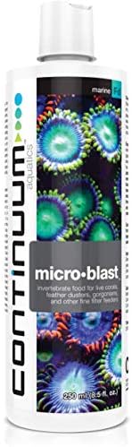  Continuum Aquatics Brightwell Aquatics Micro-Blast - Invertebrate Food For Live Corals, Feather Dusters, Gorgonians, And Other Fine Filter Feeders, 20 Liter