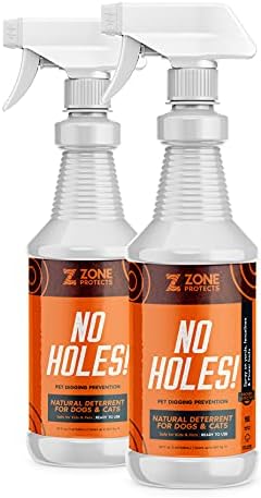  Zone Protects No Holes! Concentrate Bundle. Stop Digging Dogs. Two 32oz Concentrate Bottles. Saves 80%. Each Bottle Makes Two Gallons.