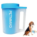  PETMIMIXD Dog Paw Cleaner For Dogs,Dog Paw Washer With Handle,Mudbuster Portable Pet Paw Cleaner, Medium, Blue