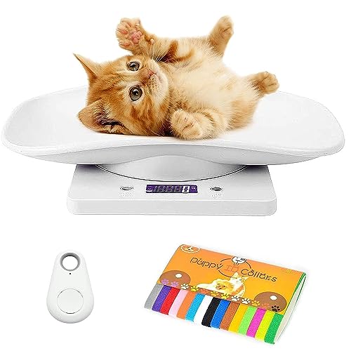  Digital Pet Scale Set, 33lb/15kg Small Animal Scale Food Scale Grams And Ounces, Kitchen Electronic Weight Scale, For Kitten/Puppy/Hamster/Little Bird/Rabbit