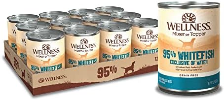  Wellness 95% Chicken Natural Wet Grain Free Canned Dog Food, 13.2-Ounce Can (Pack Of 12)