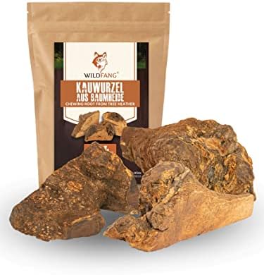  Wildfang® | Chewing Root Made From Tree Heather For Dogs, Dental Care & Masticatory Muscle Training, Natural Chew Toy……