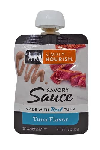  SIMPLY NOURISH Savory Sauce Cat Treat, Tuna (Pack Of 12) And Especiales Cosas Spatula