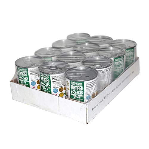  Evolution Diet Extra Life Organic Plant Based Moist Dog & Cat Food With Non-GMO And Organic Ingredients (12 Cans) Complete & Balanced For All Life Stages