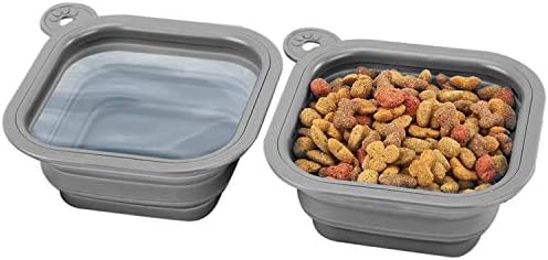  Mobile Dog Gear, Dine Away Replacement Dog Food And Treat Insulated Carriers For Travel, Small Dogs, 5 Cups Each, Set Of 2