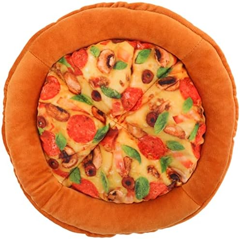 Plushes Outdoor Toys Cat Bed Indoor Cat Sleeping Mat Pizza Shaped Cat Cushion Soft Warm Dog Bed Round Bed Mats Pet Mattress Crate Pad Creative Pets Supplies Outdoor Playset