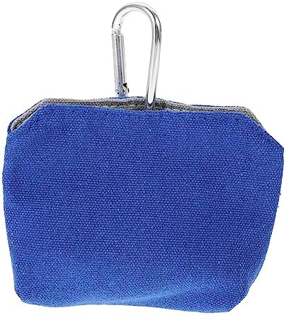  Iplusmile Bag Toys Hook Waist Clip For Use Container Bird Tote Carries Snack Treat Holder Carabiner Dispenser Bag Bags Poop Cat Pet Animal Dog Cloth Puppy Blue Kitten Portable Food Waste