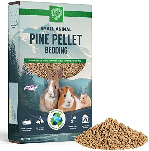  Small Pet Select All Natural Pellet Bedding, 8 Lb.