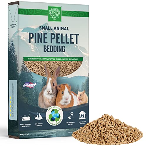  Small Pet Select All Natural Pellet Bedding, 8 Lb.