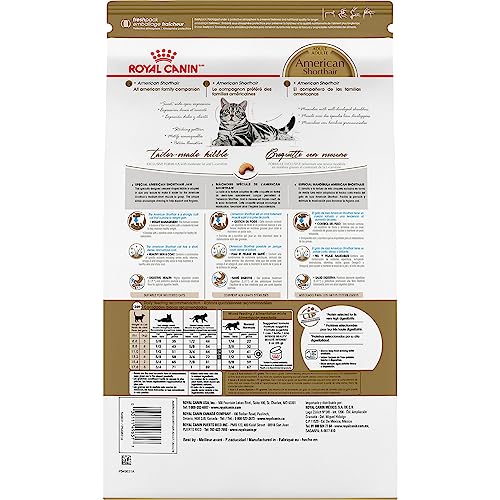 Royal Canin American Shorthair Breed Adult Dry Cat Food, 5.5 Lb Bag