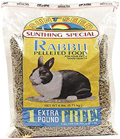 Sunseed Vita Balance Complete Nutrition Adult Pet Rabbit Food, 4 LBS