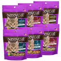  Herbsmith Sassy Cat Treats - Freeze Dried Chicken Treats – All Natural Treats For Cats - Bundle- Duck, Chicken, Rabbit, Turkey, Whitefish, And Salmon