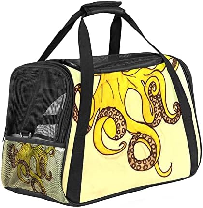  Pet Carrier Cute Sushi Japanese Food Soft-Sided Pet Travel Carriers For Cats,Dogs Puppy Comfort Portable Foldable Pet Bag Airline Approved