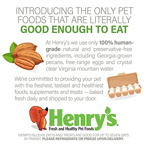  Henry’s Wild Bites – Nutritionally Complete Food For Squirrels, Flying Squirrels, And Chipmunks, 18 Ounces