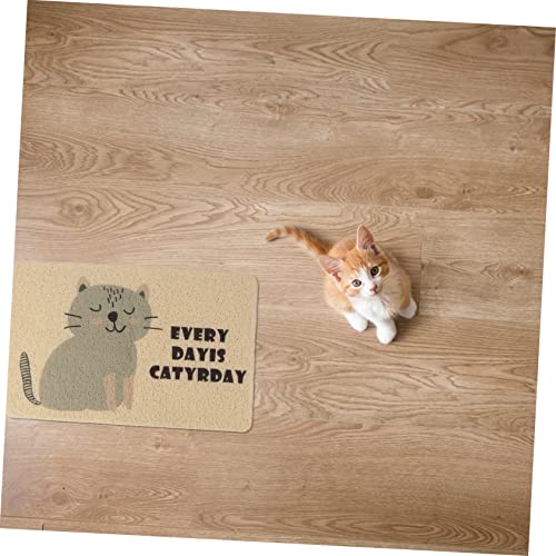 Cat Litter Mat 1pc Pet Outdoor Litter Box Litter Mat For Litter Box Dog Cushion Outdoor Mat Cat Litter Box Mat Cat Mat Outdoor Seat Cushion Litter Cat Cushion PVC