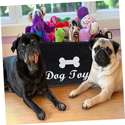  4 Pcs Gift Small Toy Blankets Organizing Chest Wood Cube Basket Black Bins Leashes Collapsible Container Puppy Countertop Rope Cat For Home Laundry Handles Apparel& Accessory