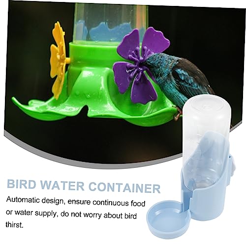  GANAZONO Parrot Drinking Fountain Dove Bunny Pet Automatic Feeder Automatic Water Dispenser Self Dispensing Pet Waterer Bird Rest Parrots Water Bottle Bird Cage Water Dispenser Bird Feeder