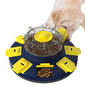  Kubatis Dog Rotating Puzzle Toys Level 3 2 1, Dog Treat Puzzle Slow Feeder, Interactive Enrichment Toys For Large/Medium/Small, Dog Food Dispenser For Boredom And Mental Stimulation.(Dark Blue)