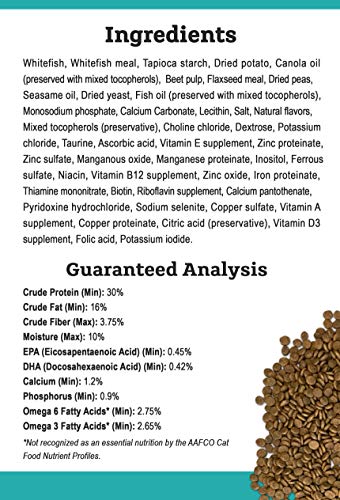 Tender & True Ocean Whitefish & Potato Recipe Cat Food, 3 Lb