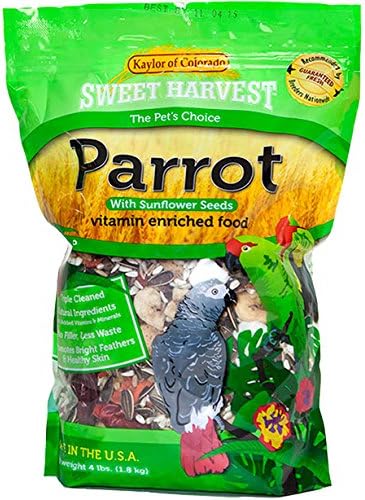  Kaylor Of Colorado AS-1106028 2 Lb Sweet Harvest Parrot With Sunflower Bird Food