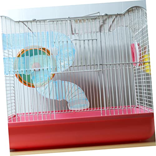  POPETPOP 2 Sets Hamster Pipe Rooster Stuffed Animal Ladybug Food Puppy Water Bottle DIY Hamster Pipes Hamster Food Hamster Stuffed Animals Hamster DIY Labyrinth Toy Hamster Toy Pipe Plastic