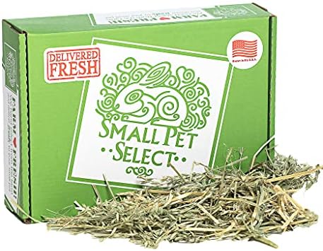  Small Pet Select 1st Cut Timothy Hay Pet Food For Rabbits, Guinea Pigs, And Other Small Animals, Easy To Store Box, 20 LB