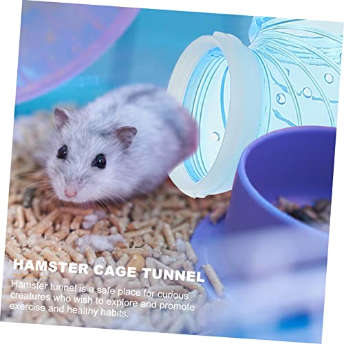  3 Sets Hamster Pipe Hamster Stuffed Animals Turtle Plushie Small Large Hamster Cage Hamster Pipe Plaything Hamster Hamster Adventure Pipe DIY External Pipes Hamster Man