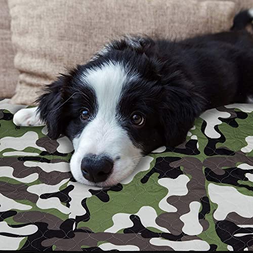  2 Pack Washable Pee Pads For Dogs Reusable Urine Incontinence XL Mats 30x36