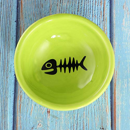  Balacoo Ceramic Dog Bowls Cat Plate Cat Plate Moultrie Feeder Pet Food Bowl Three-Legged Ceramics Dog Bowl Dish Food Feeding Bowl For Dog Cat Ceramic Water Bowl Puppy Feeder Puppy Feeder Cat Plate
