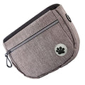  Hohopeti Pet Treat Bag Snack Pouch Dog Walking Food Bag Dog Training Waist Bag Puppy Treat Pouch Pet Training Waist Bag Pet Training Waist Pouch Waist Purse Dog Waist Bag Pet Snack Bag Grey