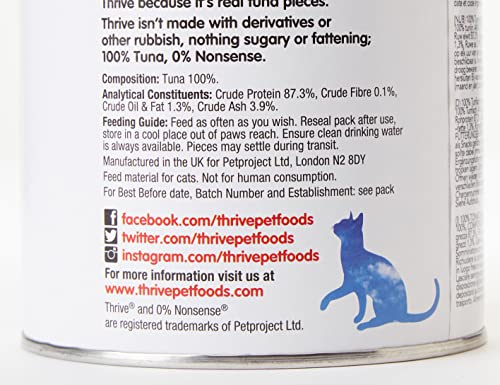 Thrive Cat Treats 100% Tuna 180g