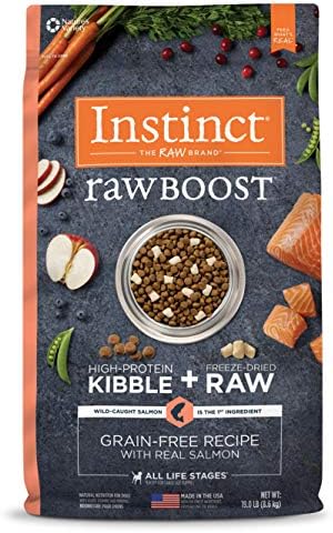  Instinct Raw Boost Grain Free Recipe With Real Beef Natural Dry Dog Food, 4 Lb. Bag