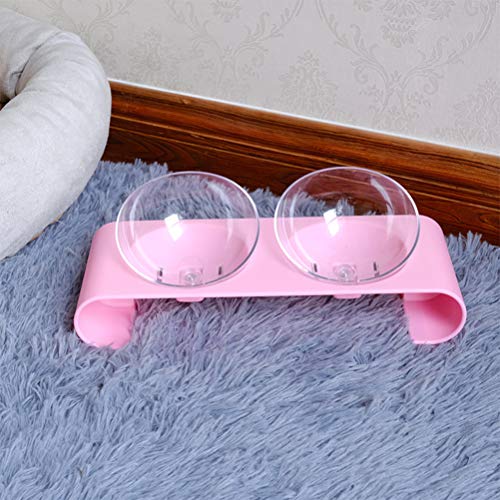  Balacoo Puppy Feeder Puppy Feeder Dog Food Feeder Pet Food Bowl Cat Feeder Bowel Raised Bowls With Stand Plastic Dog Food Bowls For Dog Cat Puppy Kitten Puppy Feeder Dog Food Feeder Dog Food Feeder