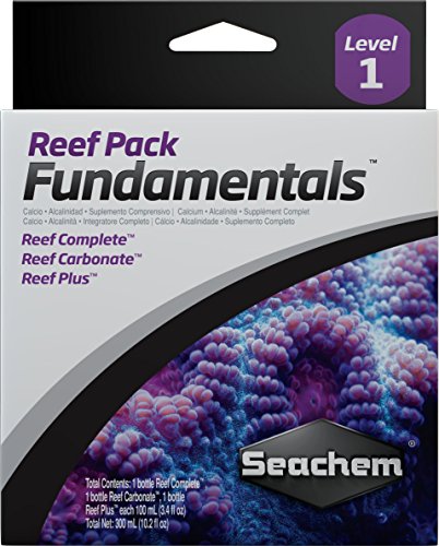  Seachem Reef Fundementals (Box Of 3 100ml Different Items), 116133500