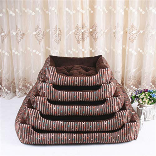  Stripes Pet Bed Simple Cute Keep Warm Pet House For Small And Medium Dog And Cat Pet Supplies Accessories