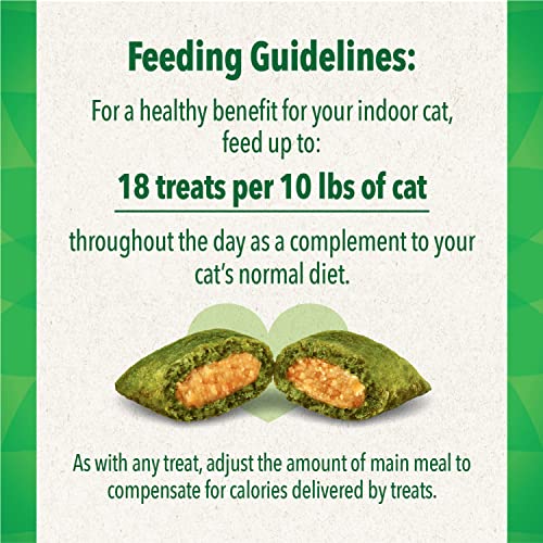  FELINE GREENIES SMARTBITES HEALTHY INDOOR Natural Treats For Cats, Tuna Flavor, 16 Oz. Tub
