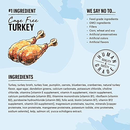  The Honest Kitchen Câté™ Grain Free Turkey Pâté Wet Cat Food, 5.5 Oz (Pack Of 12)