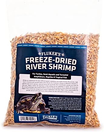  Fluker's Freeze Dried River Shrimp For Reptiles, Packed With Protein And Essential Nutrients, 1 Lb Value Pack